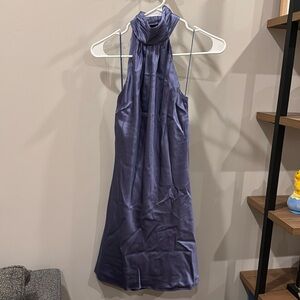 [NWT] Cinq à Sept Dinah Dress | Silk Halter Mini Dress